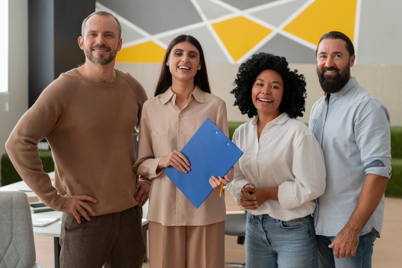 Estudiantes trabajando en planificación presupuestaria